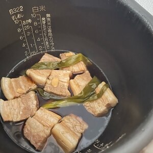 炊飯器で作る豚の角煮